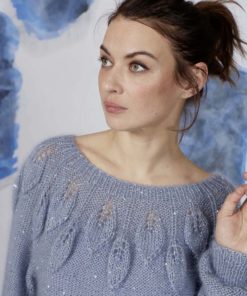 Strickset Top Down Pullover Aus Mohair Fancy Von Lang Yarns 6 Strickset Top Down Pullover Aus Mohair Fancy Von Lang Yarns – Bild 3