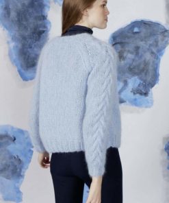 Strickset Jacke Aus Mohair Luxe Lame Von Lang Yarns 5 Strickset Jacke Aus Mohair Luxe Lame Von Lang Yarns – Bild 2