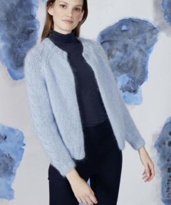 Strickset Jacke Aus Mohair Luxe Lame Von Lang Yarns 6 Strickset Jacke Aus Mohair Luxe Lame Von Lang Yarns – Bild 3