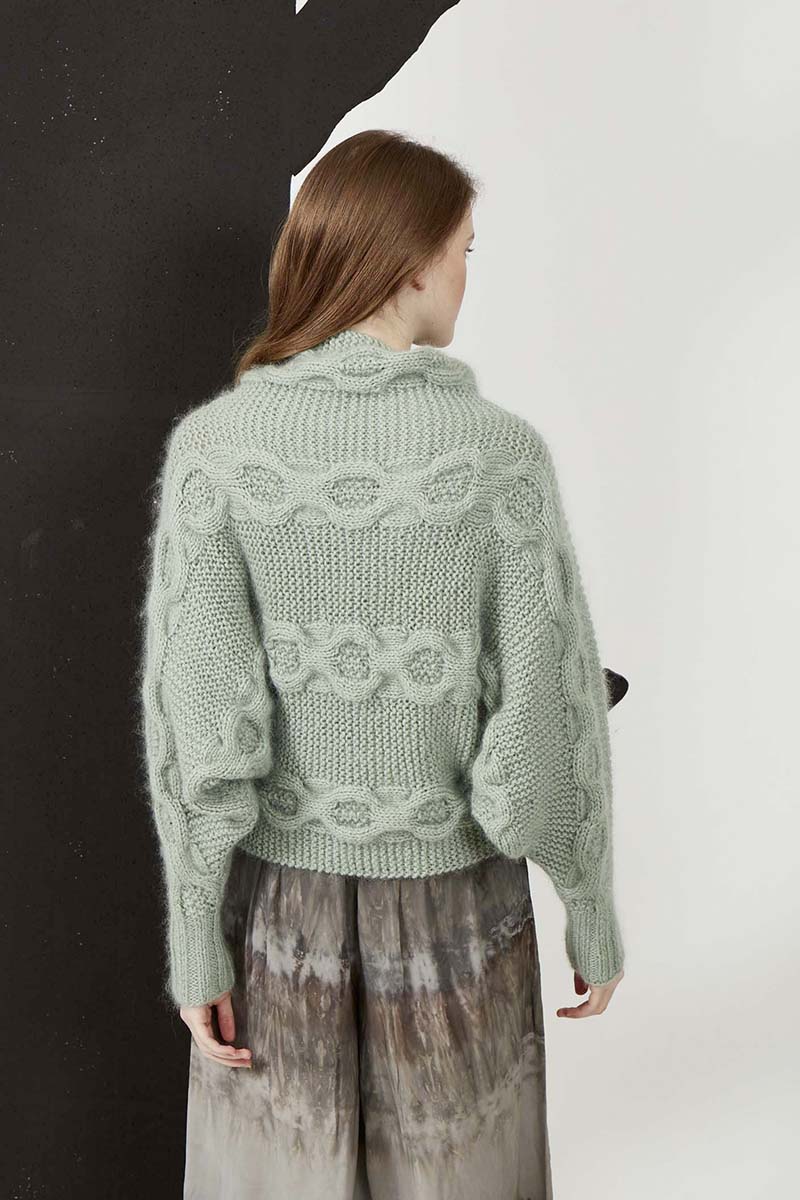 Strickset Pullover Aus Mohair Luxe Und Carpe Diem Von Lang Yarns 2 Strickset Pullover Aus Mohair Luxe Und Carpe Diem Von Lang Yarns – Bild 2