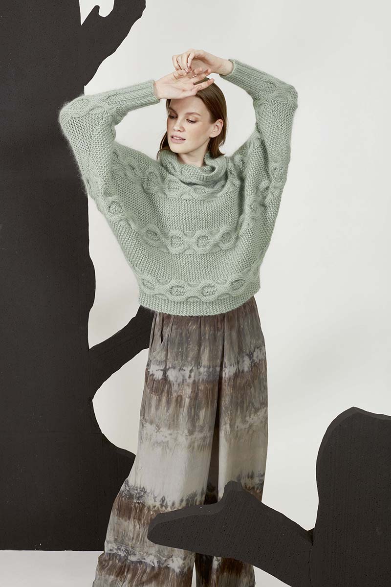 Strickset Pullover Aus Mohair Luxe Und Carpe Diem Von Lang Yarns 1 Strickset Pullover Aus Mohair Luxe Und Carpe Diem Von Lang Yarns