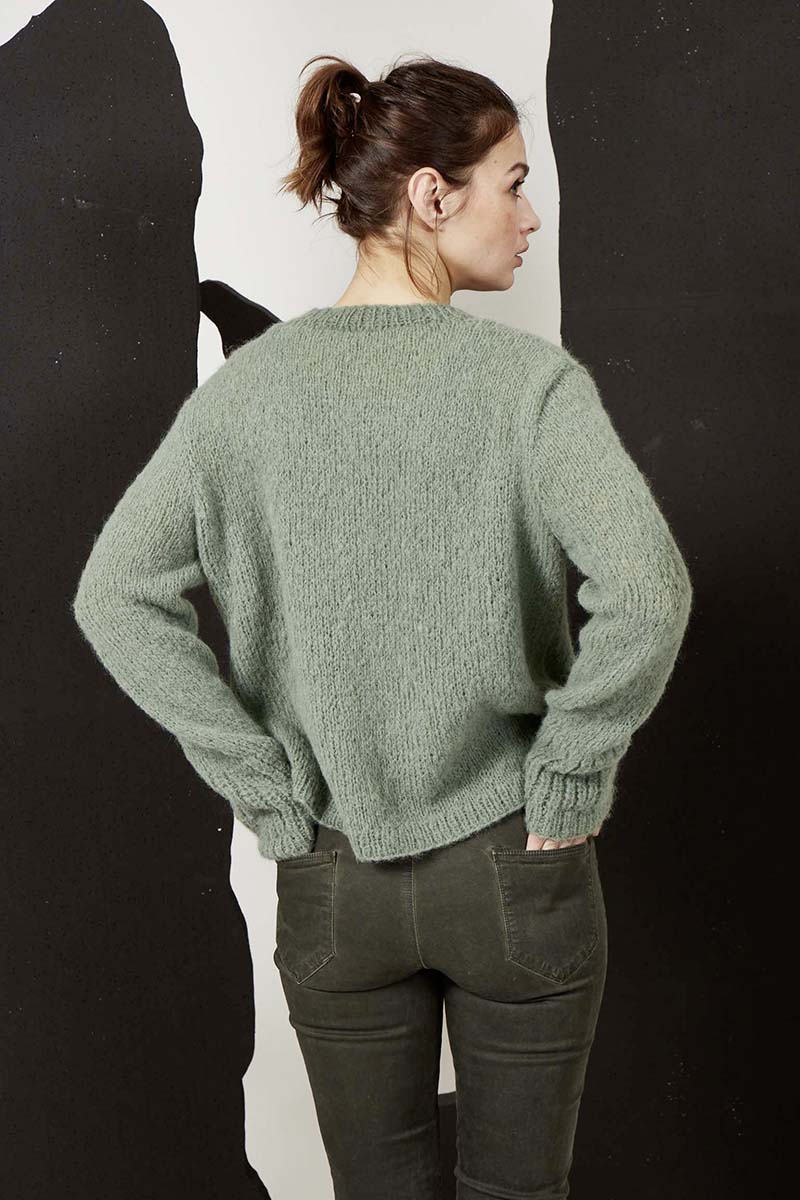 Strickset Pullover Aus Suri Alpaca Von Lang Yarns 2 Strickset Pullover Aus Suri Alpaca Von Lang Yarns – Bild 2