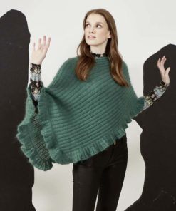 Strickset Cape Aus Mohair Luxe Von Lang Yarns 6 Strickset Cape Aus Mohair Luxe Von Lang Yarns – Bild 3