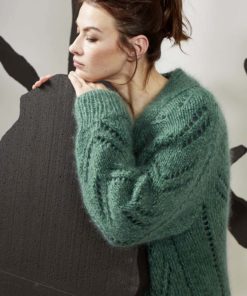 Strickset Mantel Aus Mohair Luxe Und Merino 120 Von Lang Yarns 7 Strickset Mantel Aus Mohair Luxe Und Merino 120 Von Lang Yarns – Bild 4