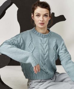 Strickset Pullover Aus Merino 70 Von Lang Yarns 7 Strickset Pullover Aus Merino 70 Von Lang Yarns – Bild 4