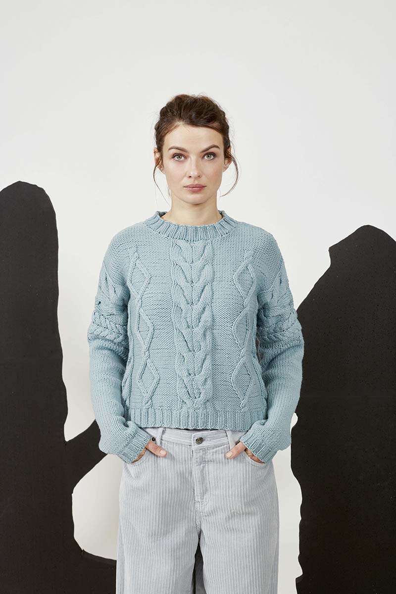 Strickset Pullover Aus Merino 70 Von Lang Yarns 1 Strickset Pullover Aus Merino 70 Von Lang Yarns