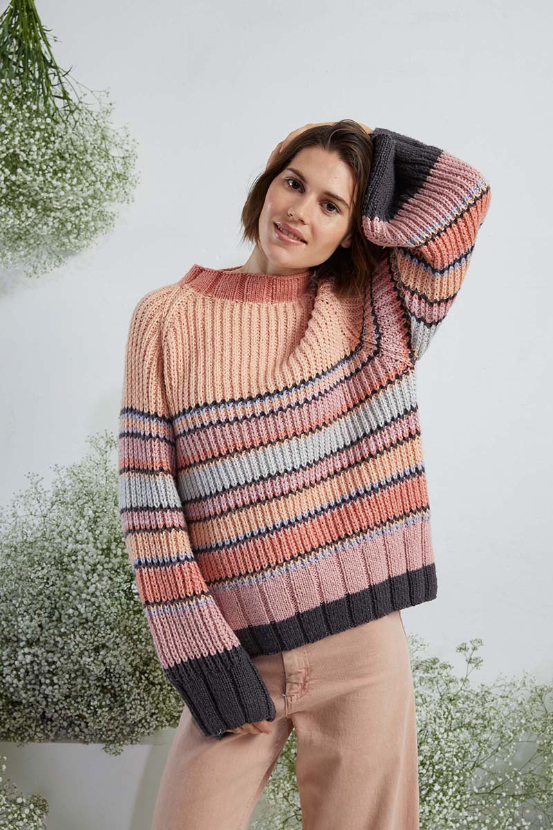 Strickset Pullover Aus Amira Von Lang Yarns 4 Strickset Pullover Aus Amira Von Lang Yarns – Bild 4