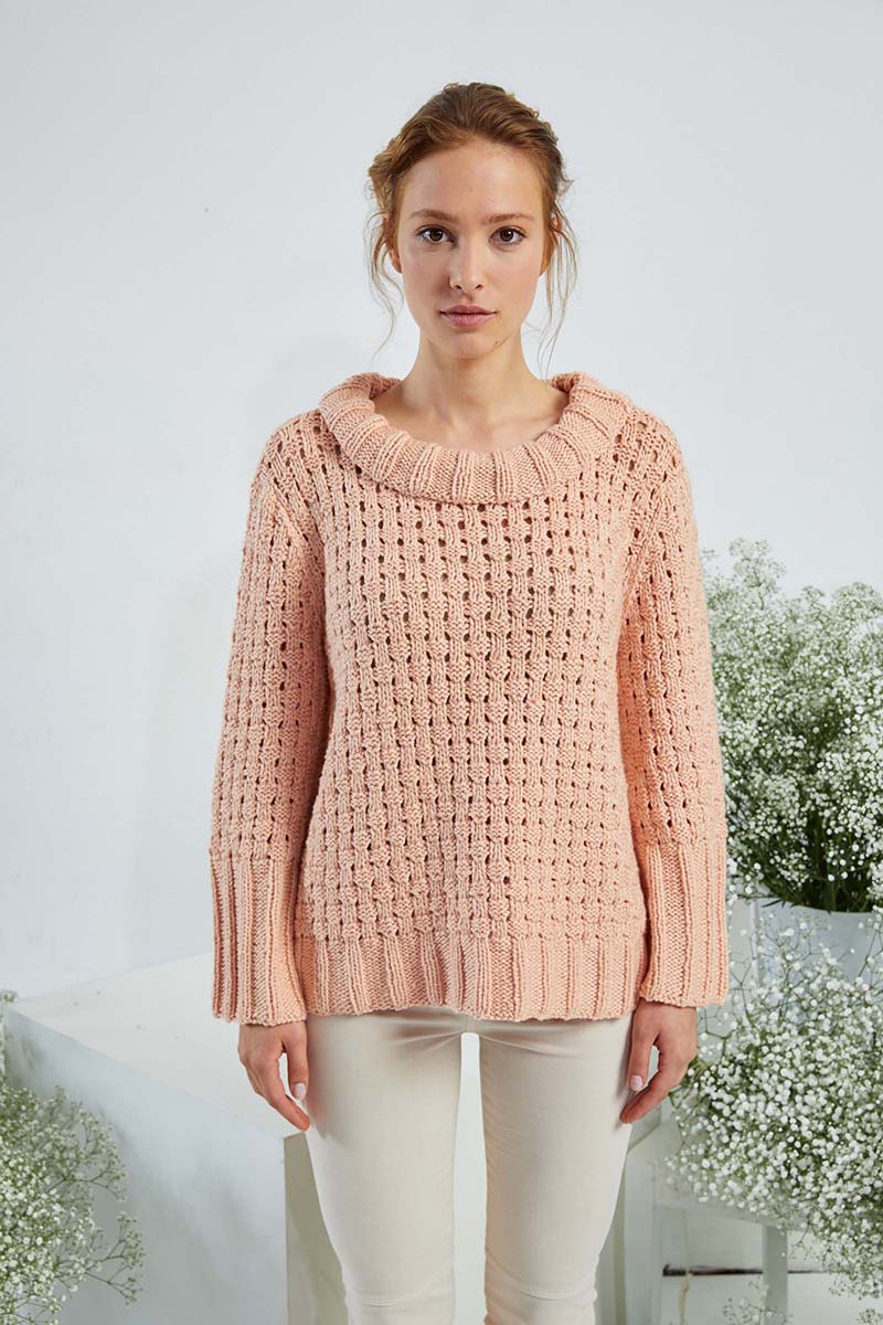 Strickset Pullover Aus Amira Von Lang Yarns 4 Strickset Pullover Aus Amira Von Lang Yarns – Bild 4