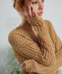 Strickset Pullover Aus Crealino Von Lang Yarns 6 Strickset Pullover Aus Crealino Von Lang Yarns – Bild 3