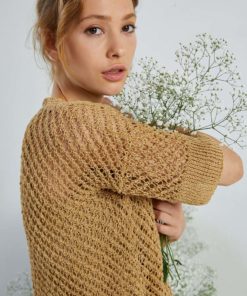 Strickset Pullover Aus Crealino Von Lang Yarns 4 Strickset Pullover Aus Crealino Von Lang Yarns – Bild 2