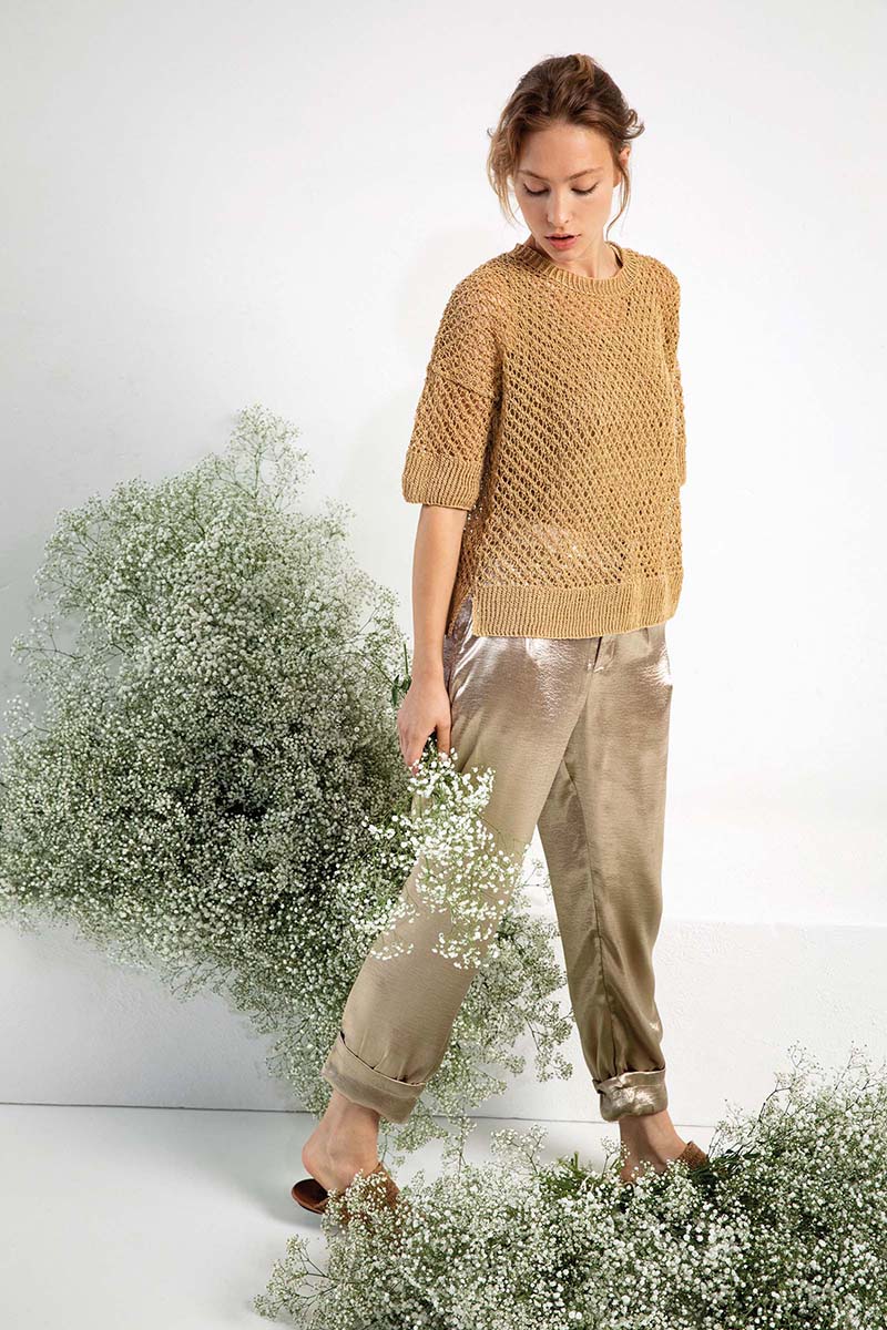 Strickset Pullover Aus Crealino Von Lang Yarns 1 Strickset Pullover Aus Crealino Von Lang Yarns