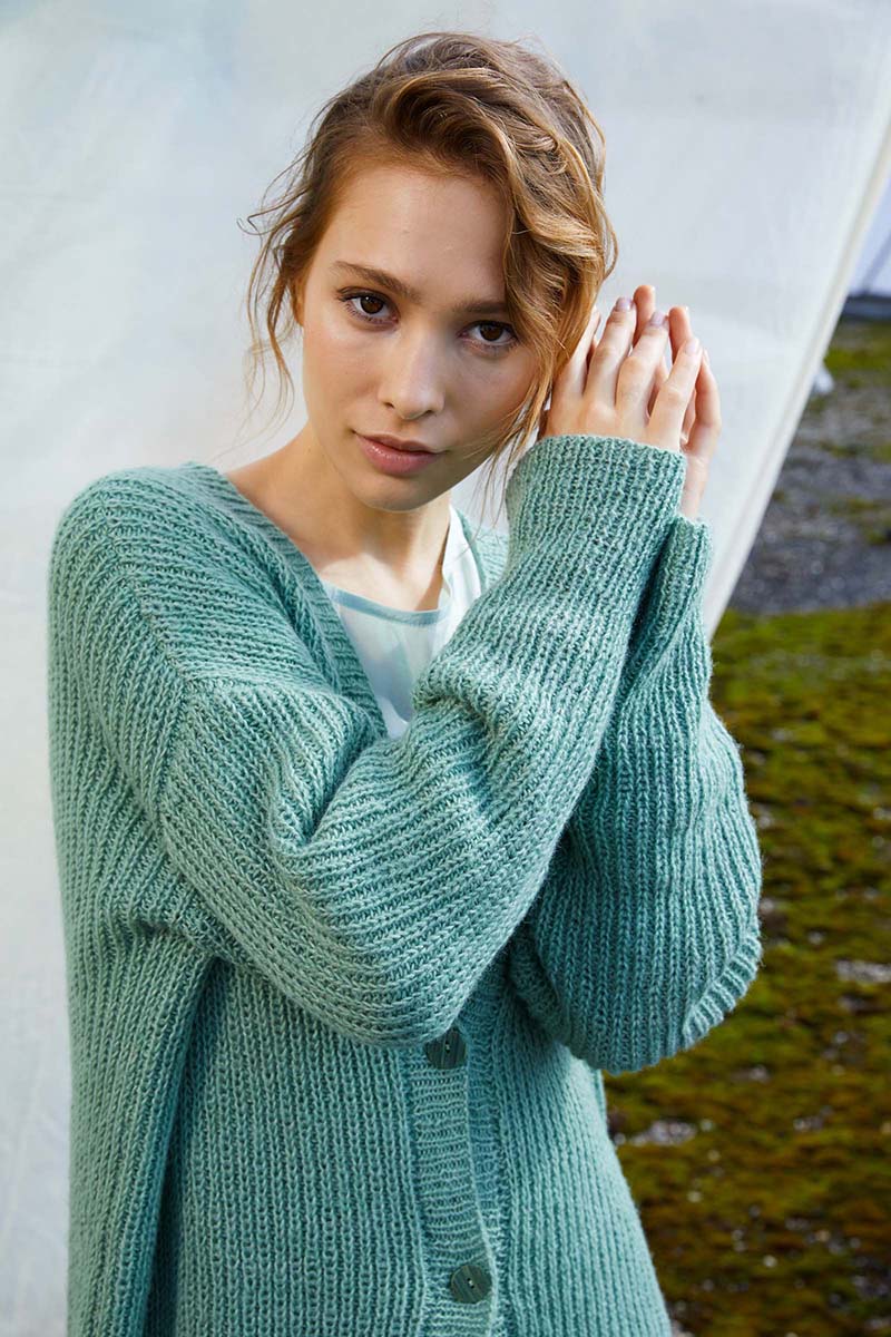Strickset Jacke Aus Regina Von Lang Yarns 3 Strickset Jacke Aus Regina Von Lang Yarns – Bild 3