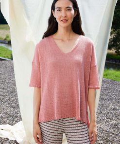 Strickset Kurzarmpullover Aus Crealino Von Lang Yarns 7 Strickset Kurzarmpullover Aus Crealino Von Lang Yarns – Bild 4