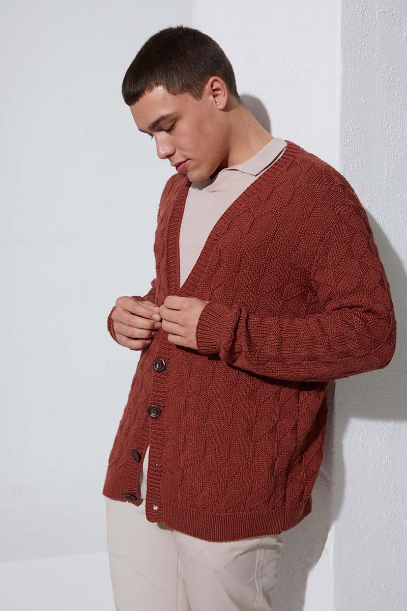 Strickset Herrenjacke Aus Norma Von Lang Yarns 3 Strickset Herrenjacke Aus Norma Von Lang Yarns – Bild 3