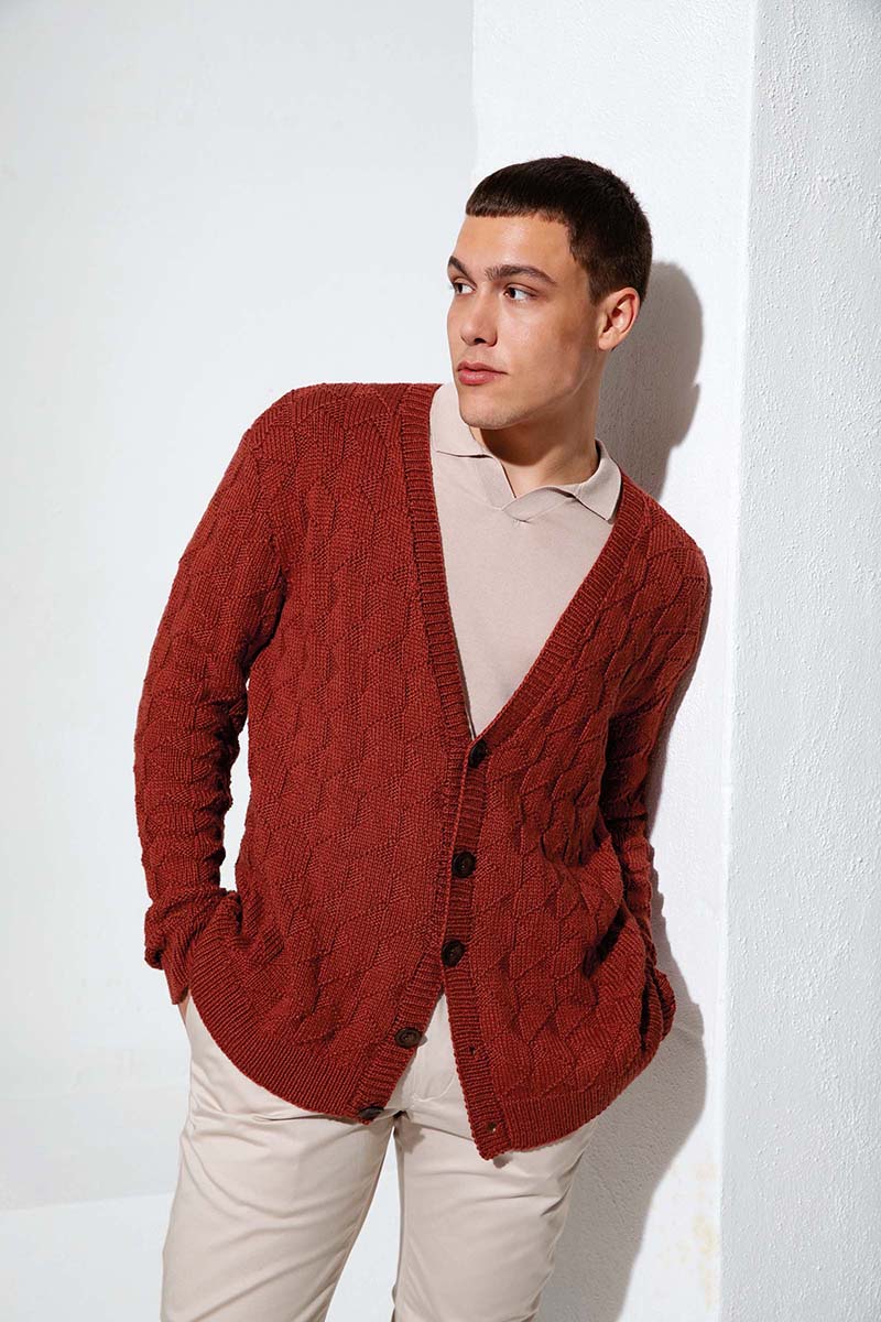 Strickset Herrenjacke Aus Norma Von Lang Yarns 1 Strickset Herrenjacke Aus Norma Von Lang Yarns
