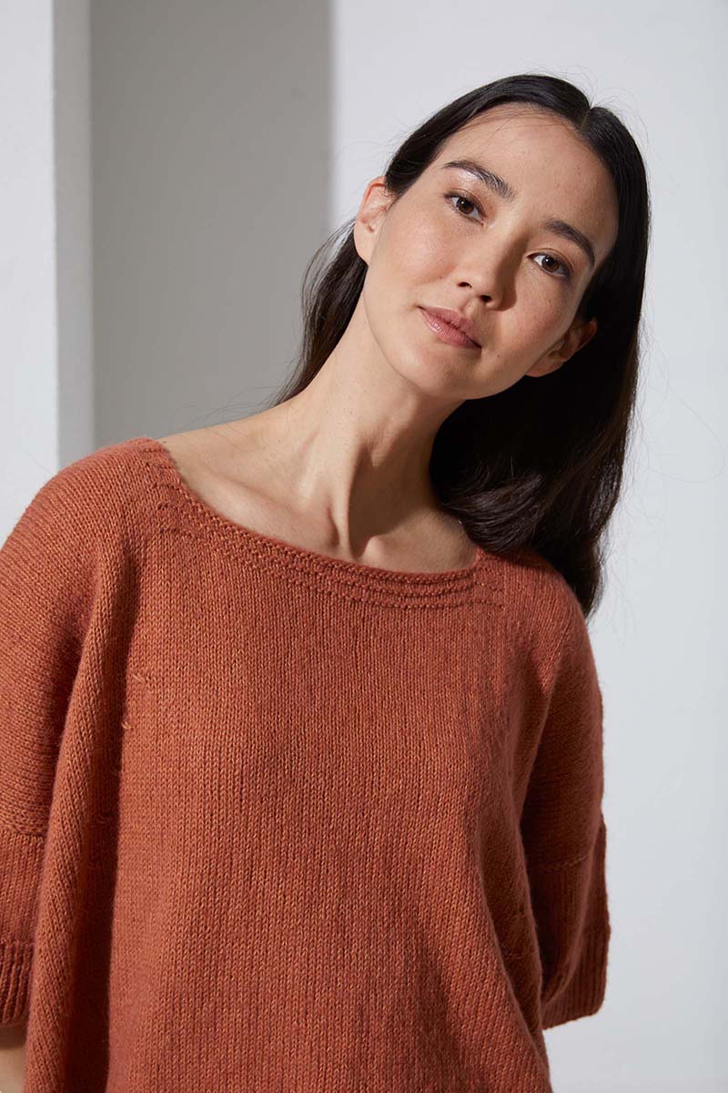 Strickset Kurzarmpullover Aus Regina Von Lang Yarns 3 Strickset Kurzarmpullover Aus Regina Von Lang Yarns – Bild 3