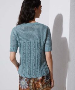 Strickset Kurzarmpullover Aus Regina Von Lang Yarns 5 Strickset Kurzarmpullover Aus Regina Von Lang Yarns – Bild 2