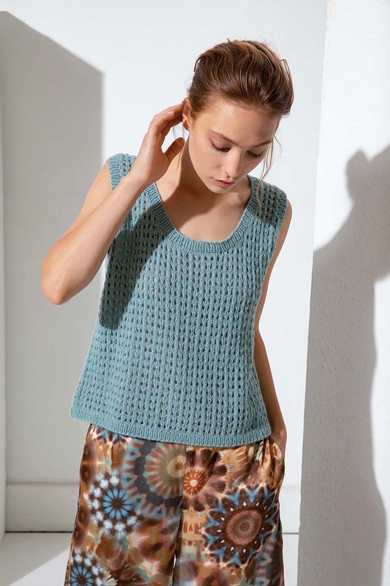 Strickset Pullunder Aus Regina Von Lang Yarns 1 Strickset Pullunder Aus Regina Von Lang Yarns