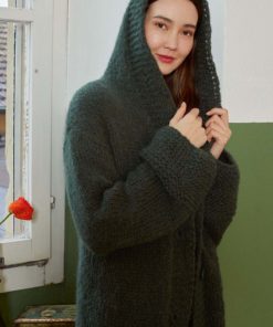 Strickset Mantel Mit Kapuze Aus Suri Alpaca Von Lang Yarns – Bild 2