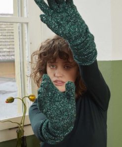 Strickset Lange Fingerhandschuhe Aus Merino 400 Lace Und Lamé Von Lang Yarns – Bild 3