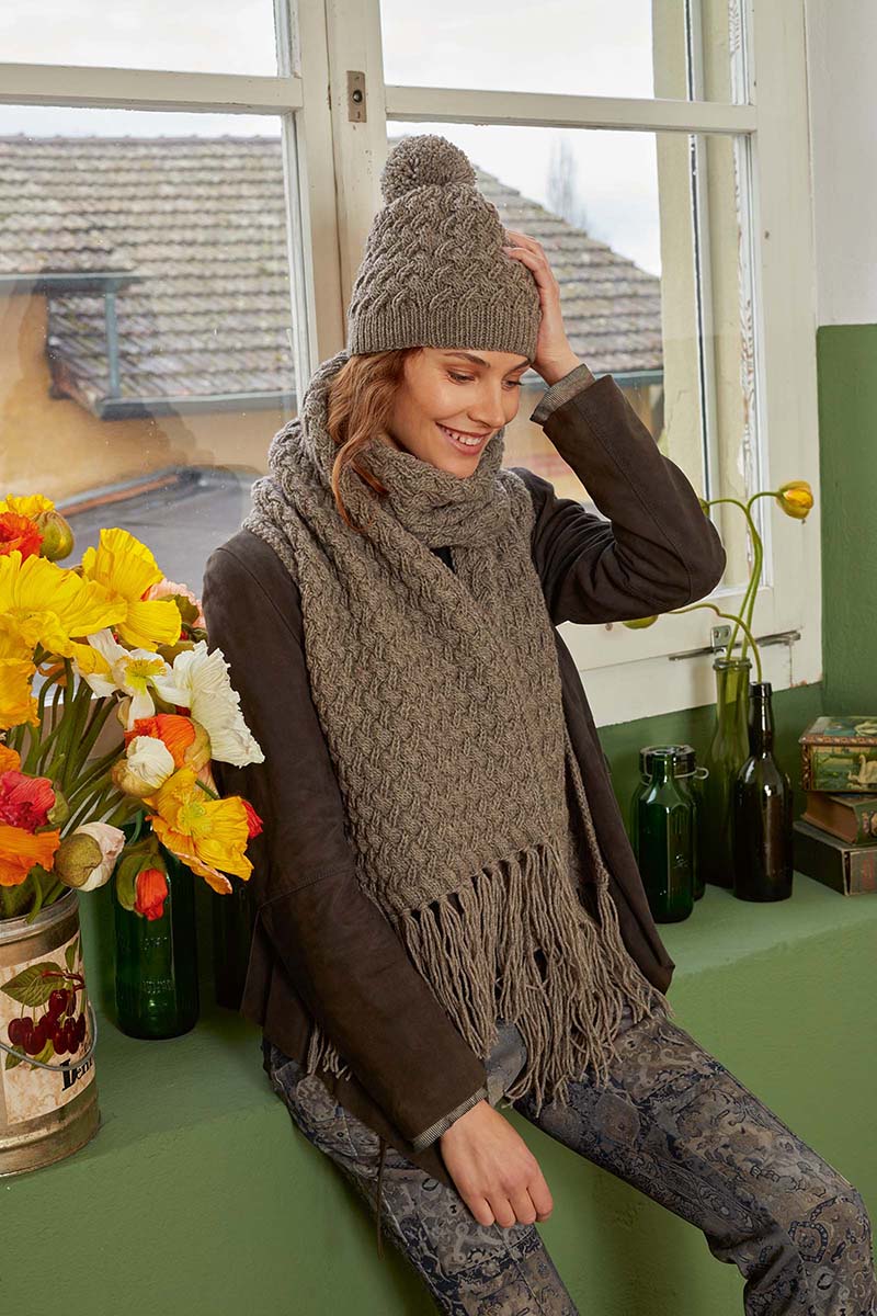 Strickset Schal Aus Yak Von Lang Yarns 1 Strickset Schal Aus Yak Von Lang Yarns