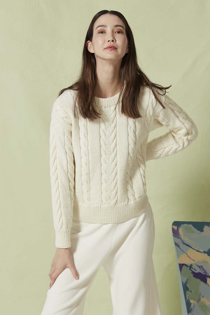Strickset Pullover Aus Merino+ Von Lang Yarns 4 Strickset Pullover Aus Merino+ Von Lang Yarns – Bild 4