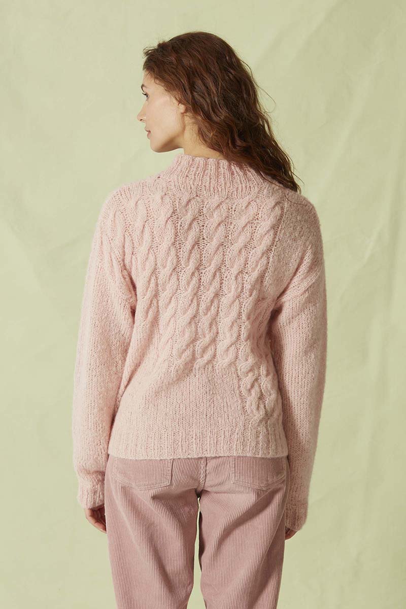 Strickset Pullover Aus Suri Alpaca Von Lang Yarns 2 Strickset Pullover Aus Suri Alpaca Von Lang Yarns – Bild 2