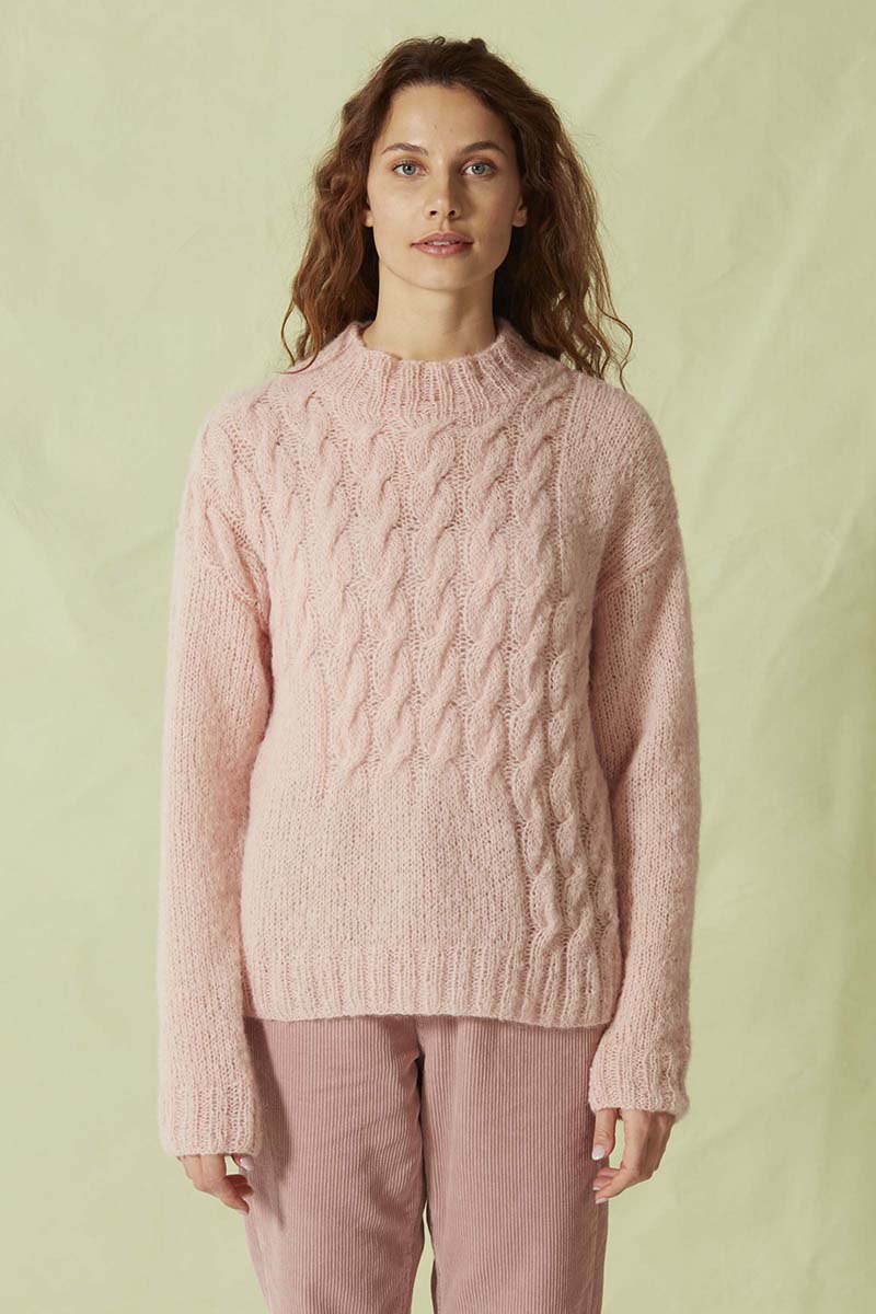 Strickset Pullover Aus Suri Alpaca Von Lang Yarns 3 Strickset Pullover Aus Suri Alpaca Von Lang Yarns – Bild 3