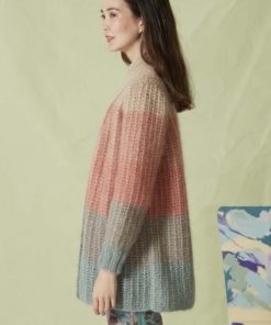 Strickset Jacke Aus Mohair Luxe Von Lang Yarns 6 Strickset Jacke Aus Mohair Luxe Von Lang Yarns – Bild 3