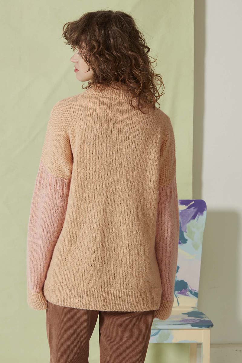 Strickset Pullover Aus Zen Von Lang Yarns 2 Strickset Pullover Aus Zen Von Lang Yarns – Bild 2