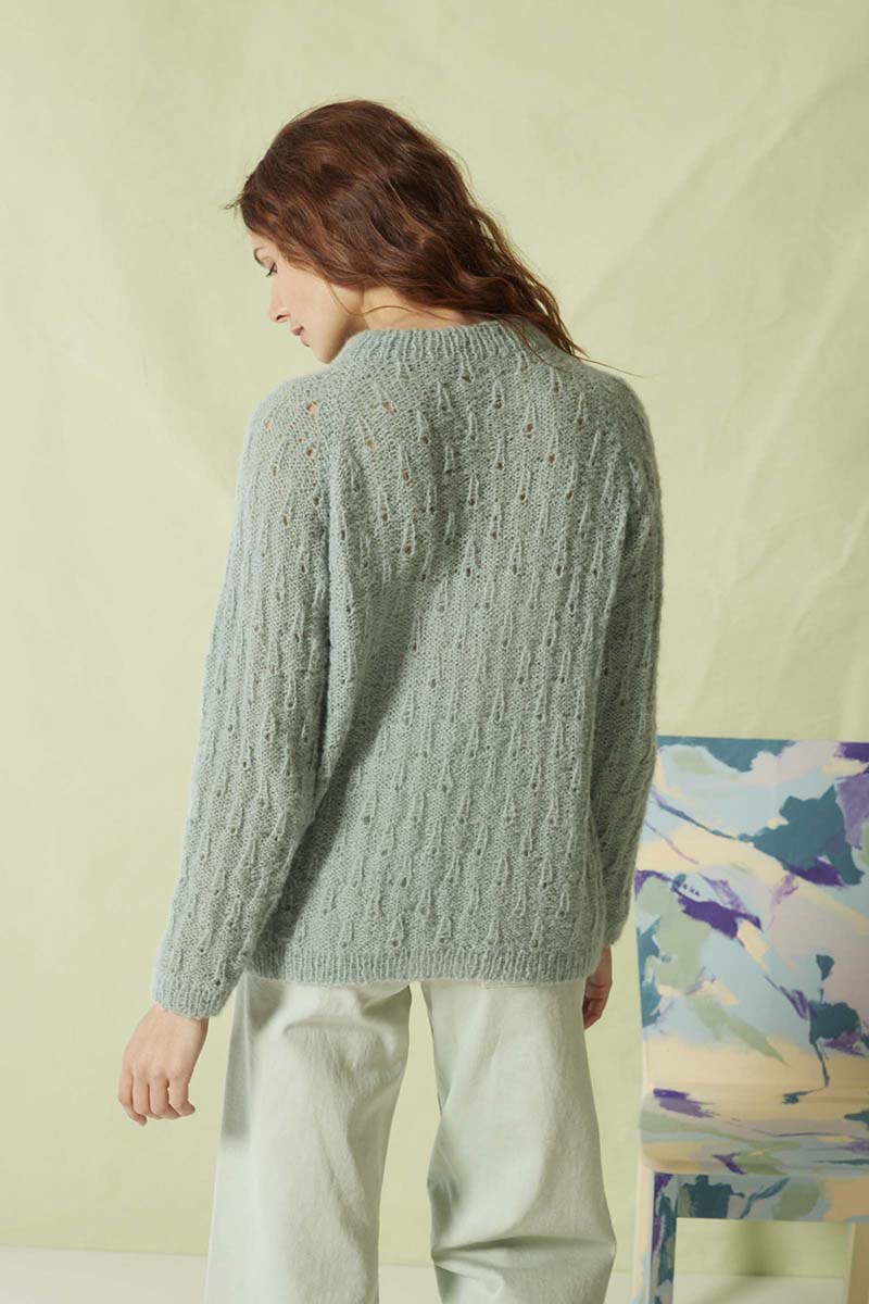 Strickset Pullover Aus Suri Alpaca Von Lang Yarns 2 Strickset Pullover Aus Suri Alpaca Von Lang Yarns – Bild 2