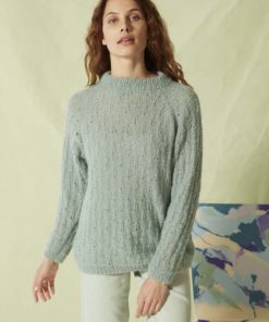 Strickset Pullover Aus Suri Alpaca Von Lang Yarns 6 Strickset Pullover Aus Suri Alpaca Von Lang Yarns – Bild 3