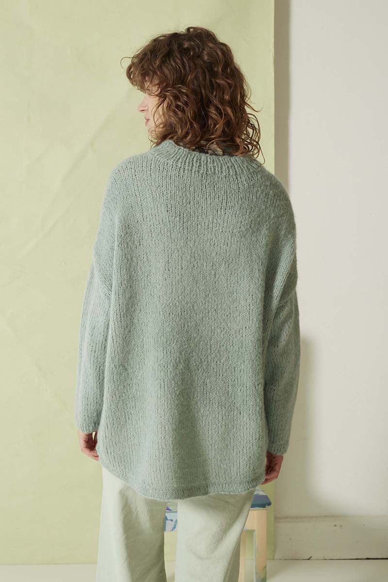 Strickset Pullover Aus Suri Alpaca Von Lang Yarns 2 Strickset Pullover Aus Suri Alpaca Von Lang Yarns – Bild 2