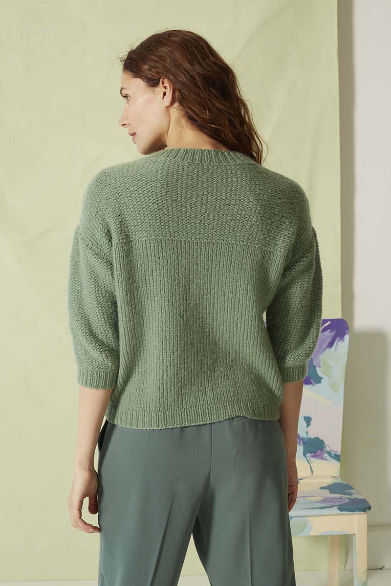 Strickset Pullover Aus Cashmere Light Von Lang Yarns 2 Strickset Pullover Aus Cashmere Light Von Lang Yarns – Bild 2