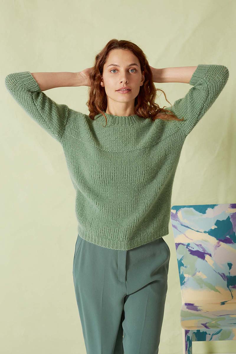 Strickset Pullover Aus Cashmere Light Von Lang Yarns 1 Strickset Pullover Aus Cashmere Light Von Lang Yarns