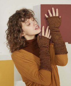 Strickset Lange Stulpen Aus Lamé Von Lang Yarns 3 Strickset Lange Stulpen Aus Lamé Von Lang Yarns – Bild 2