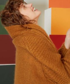 Strickset Mantel Aus Mohair Luxe Von Lang Yarns – Bild 2