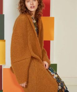Strickset Mantel aus Mohair Luxe von Lang Yarns