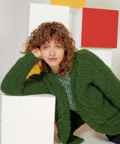 Strickset Kurze Jacke Aus Malou Light Von Lang Yarns 7 Strickset Kurze Jacke Aus Malou Light Von Lang Yarns – Bild 2