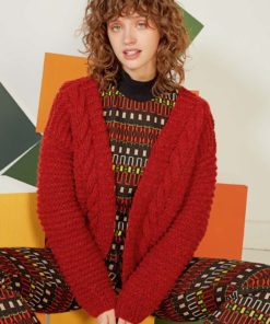 Strickset Kurze Jacke Aus Malou Light Von Lang Yarns 9 Strickset Kurze Jacke Aus Malou Light Von Lang Yarns – Bild 4
