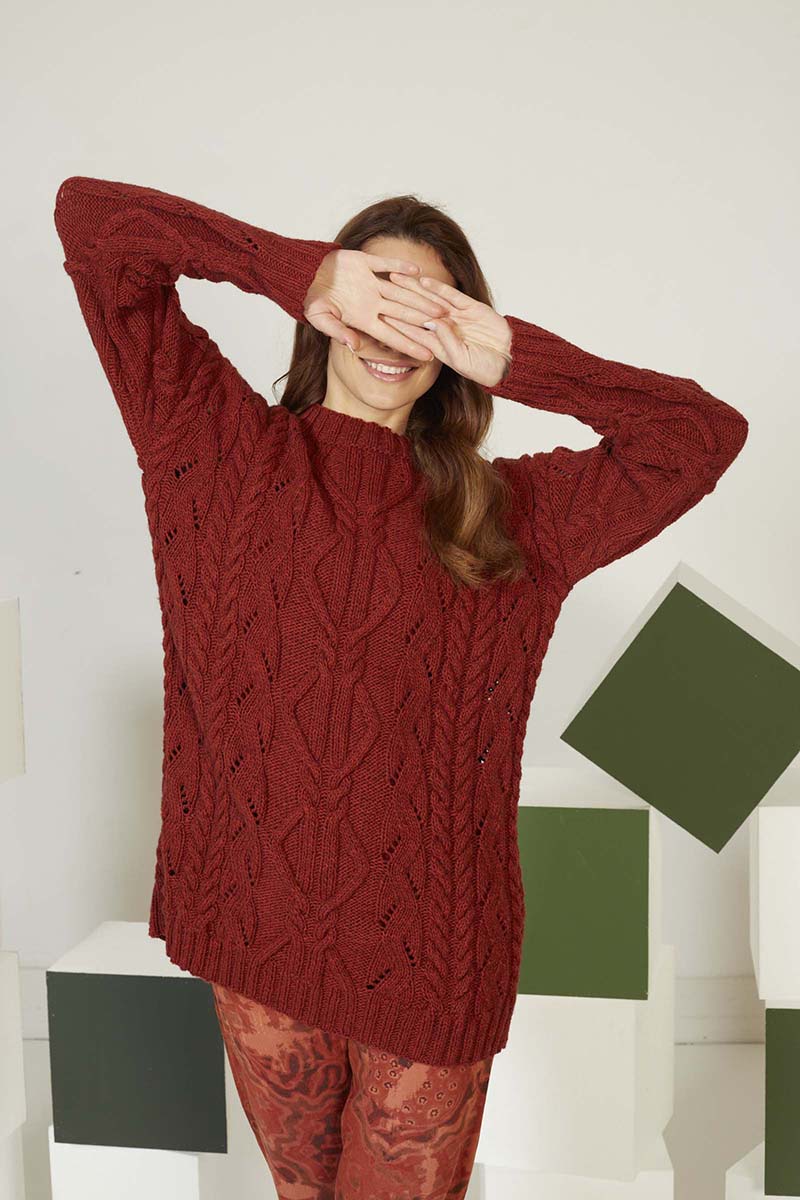 Strickset Pullover Aus Yak Von Lang Yarns 4 Strickset Pullover Aus Yak Von Lang Yarns – Bild 4