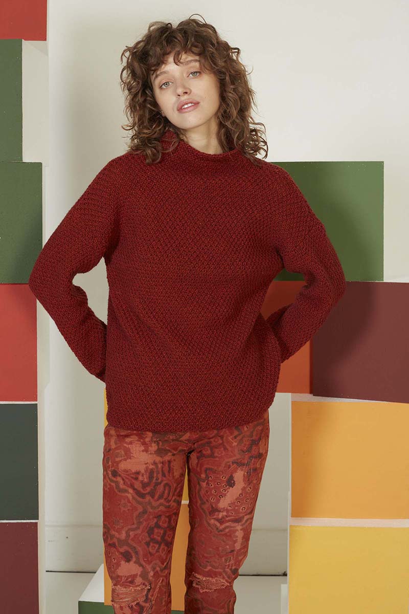 Strickset Pullover Aus Yak Von Lang Yarns 3 Strickset Pullover Aus Yak Von Lang Yarns – Bild 3