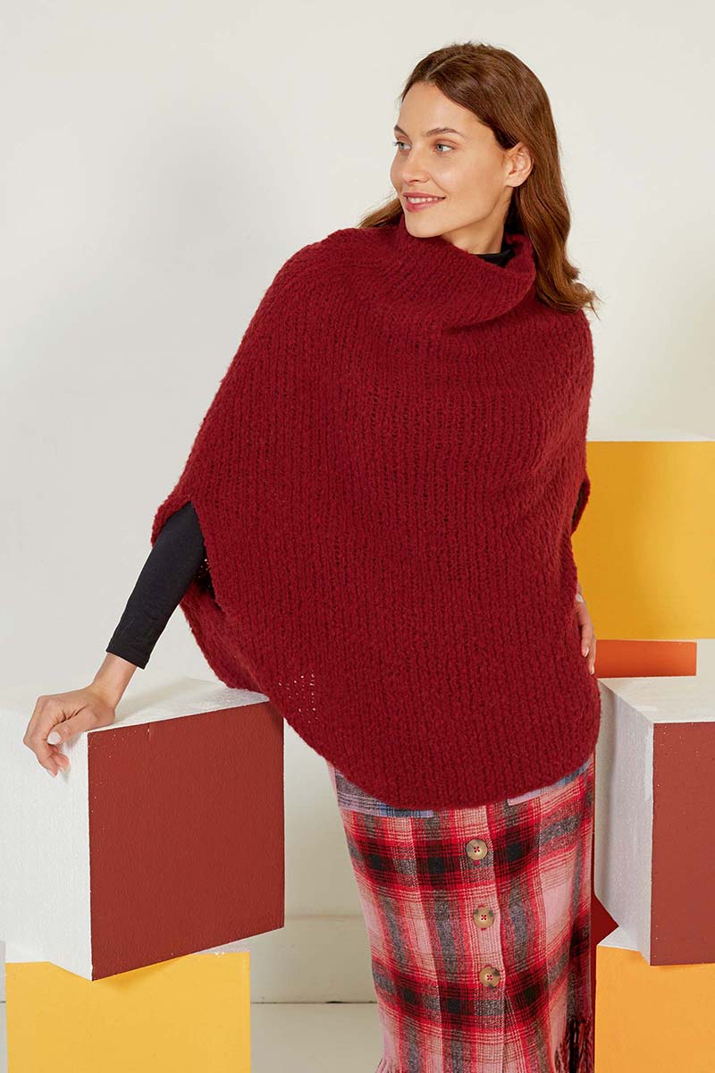 Strickset Cape Aus Phoenix Von Lang Yarns 1 Strickset Cape Aus Phoenix Von Lang Yarns