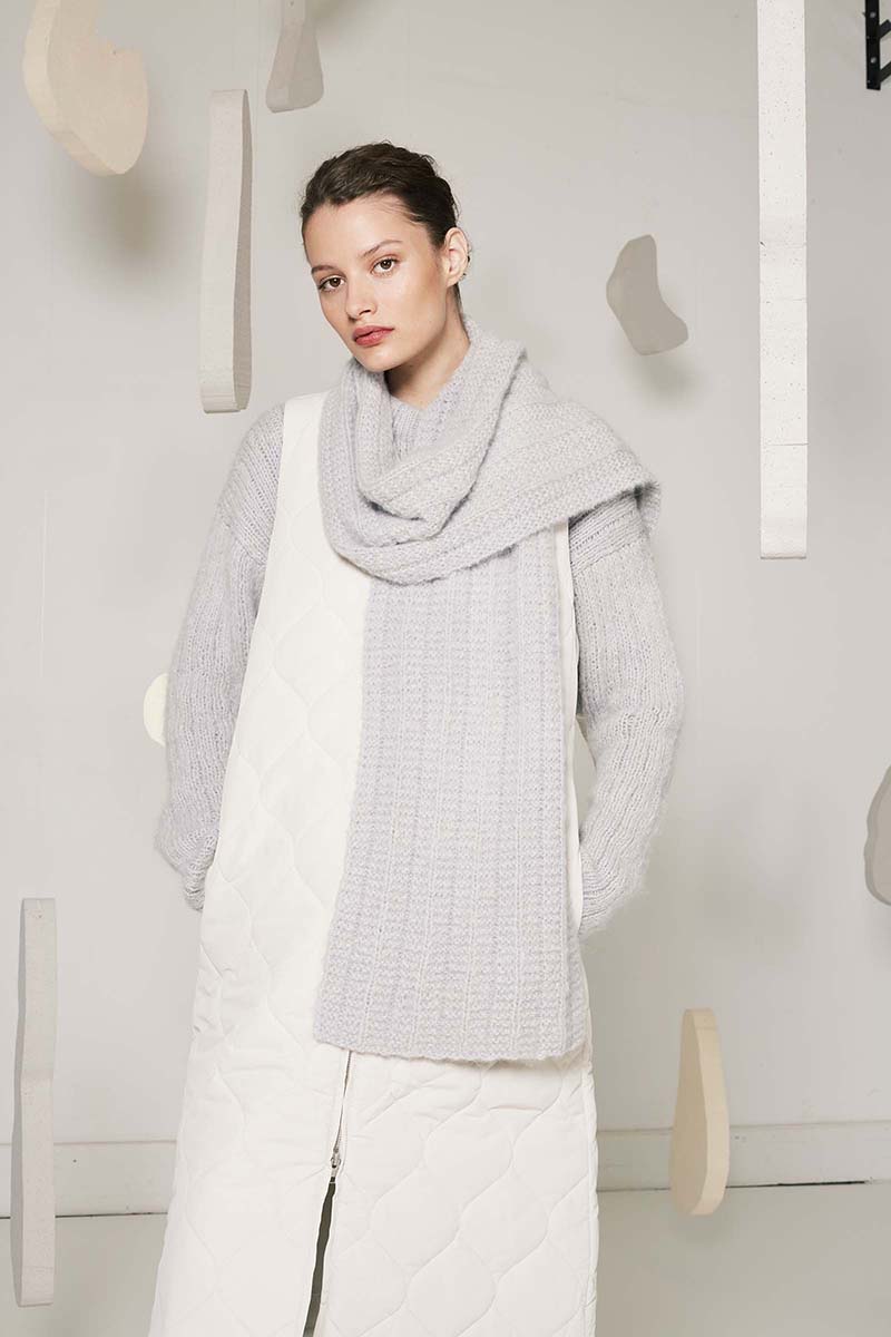 Strickset Scarf Aus Honor Von Lang Yarns 2 Strickset Scarf Aus Honor Von Lang Yarns – Bild 2
