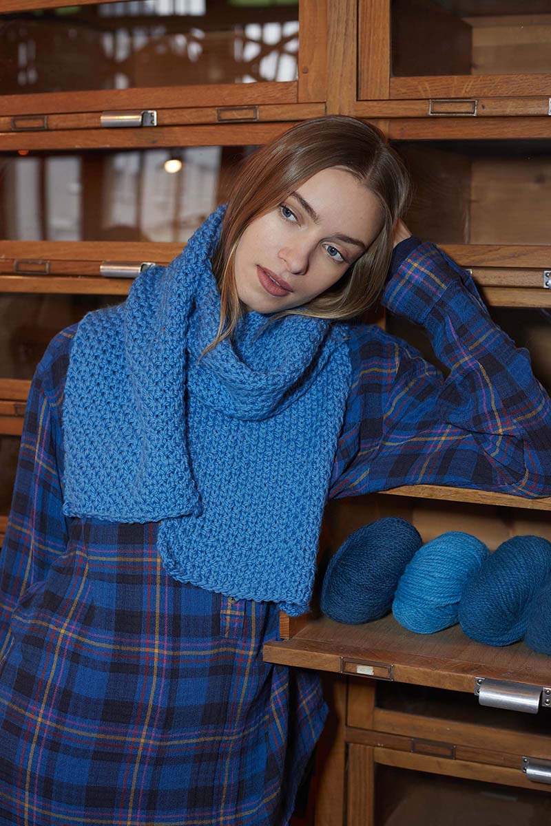 Strickset Scarf Aus Glory Von Lang Yarns 2 Strickset Scarf Aus Glory Von Lang Yarns – Bild 2