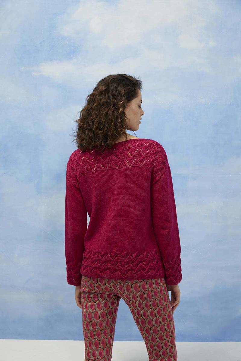 Strickset Pullover Aus Norma Von Lang Yarns 2 Strickset Pullover Aus Norma Von Lang Yarns – Bild 2