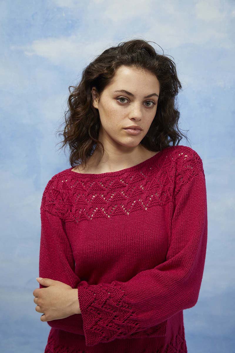 Strickset Pullover Aus Norma Von Lang Yarns 3 Strickset Pullover Aus Norma Von Lang Yarns – Bild 3