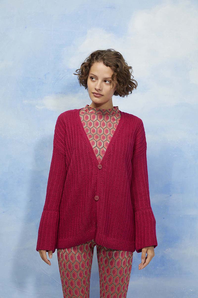 Strickset Jacke Aus Norma Von Lang Yarns 3 Strickset Jacke Aus Norma Von Lang Yarns – Bild 3