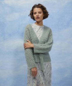 Strickset Wickeljacke Aus Mohair Luxe Von Lang Yarns 7 Strickset Wickeljacke Aus Mohair Luxe Von Lang Yarns – Bild 4