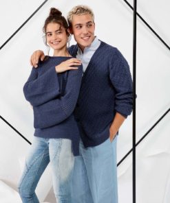 Strickset Jacke Aus Norma Von Lang Yarns 6 Strickset Jacke Aus Norma Von Lang Yarns – Bild 3